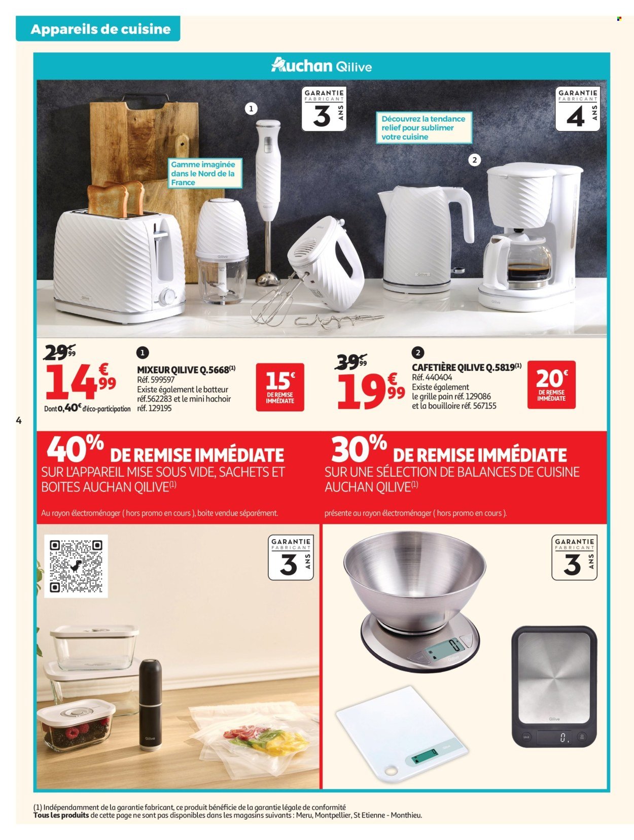 Catalogue AUCHAN - Produits Qilive (2026-03-31 - 2026-04-12)