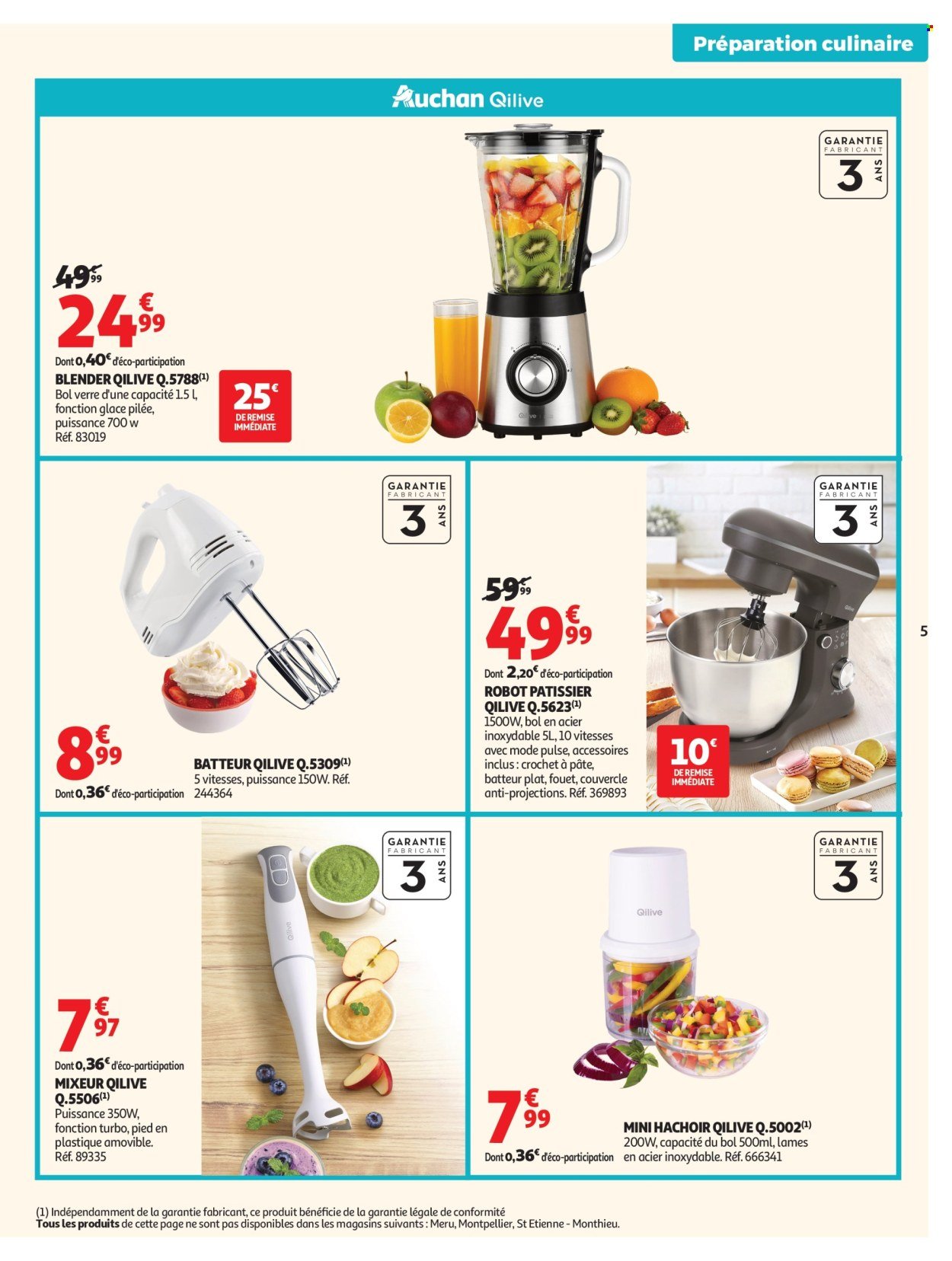 Catalogue AUCHAN - Produits Qilive (2026-03-31 - 2026-04-12)