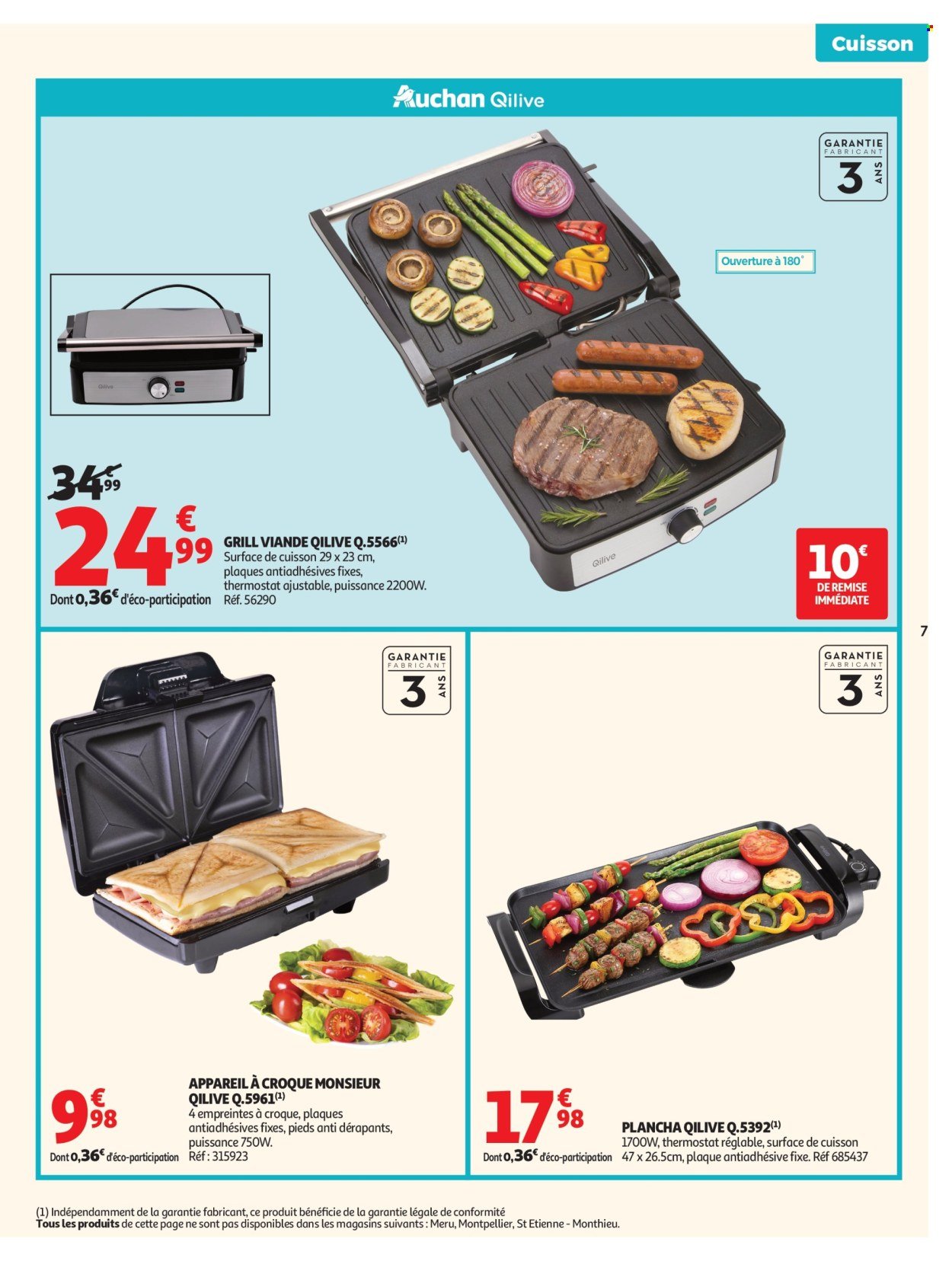 Catalogue AUCHAN - Produits Qilive (2026-03-31 - 2026-04-12)