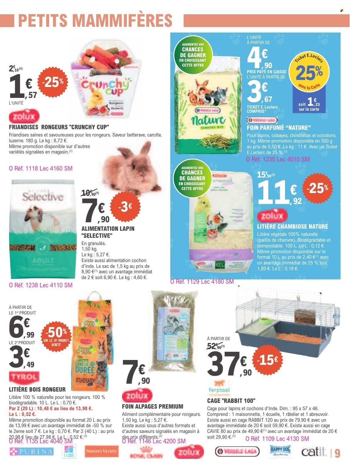 Catalogue E.LECLERC - TRAFIC ANIMALERIE - GRAND JEU