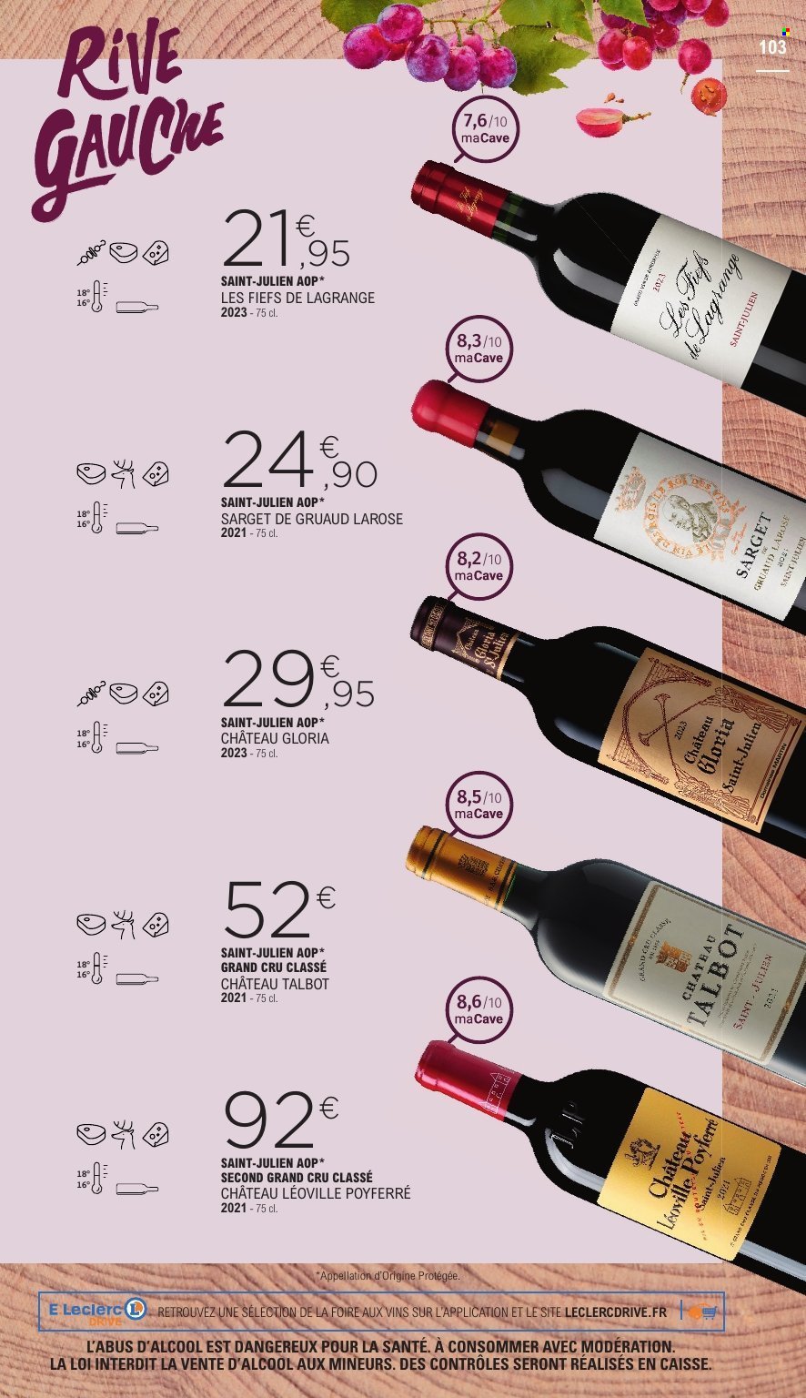 Catalogue E.LECLERC - FOIRE AUX VINS (2025-09-27 - 2025-10-11)