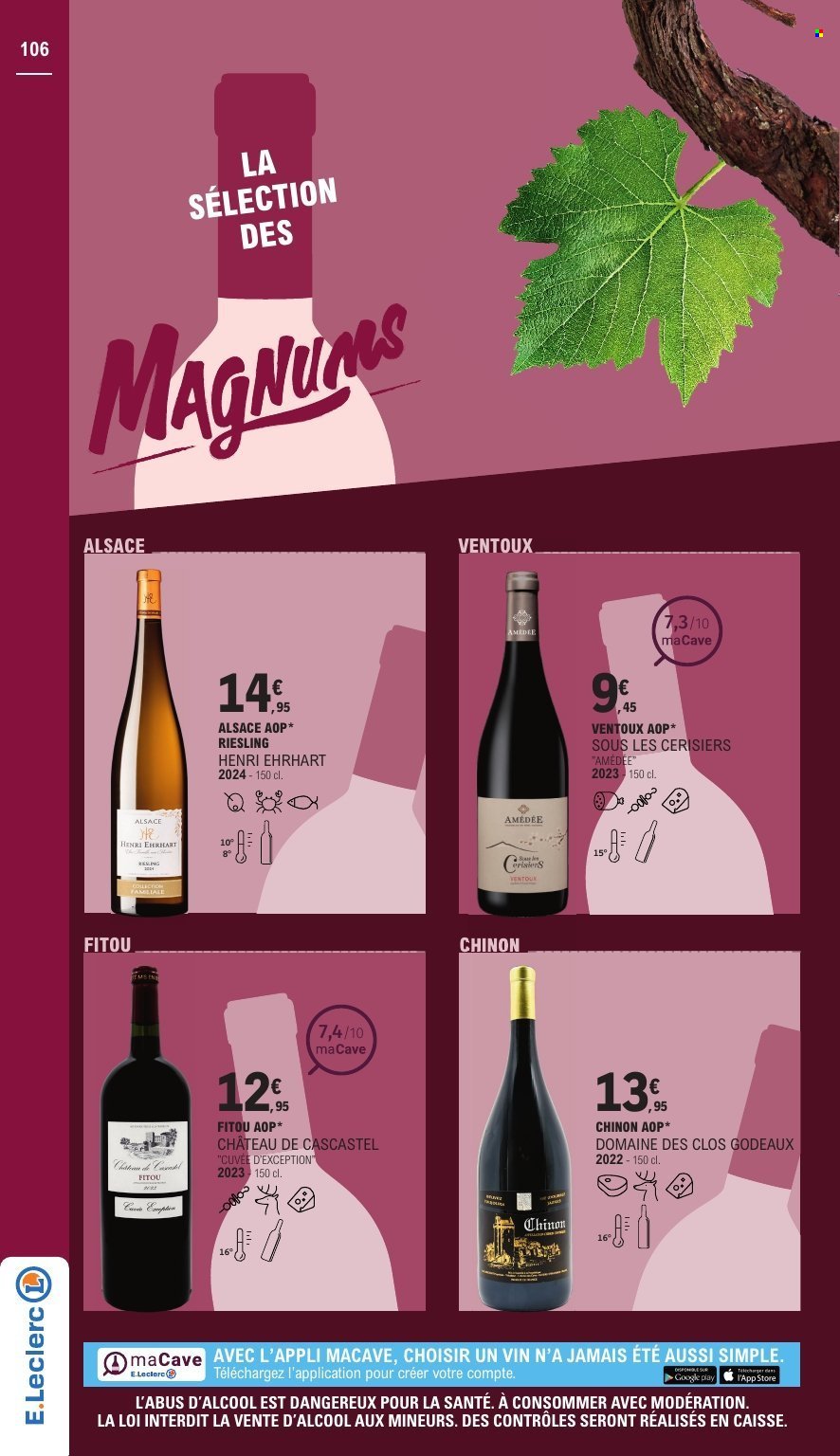 Catalogue E.LECLERC - FOIRE AUX VINS (2025-09-27 - 2025-10-11)