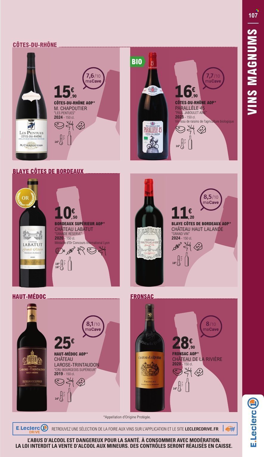 Catalogue E.LECLERC - FOIRE AUX VINS (2025-09-27 - 2025-10-11)