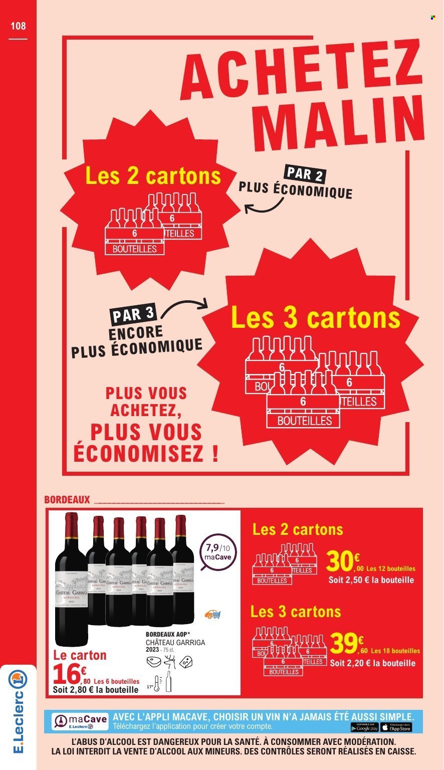 Catalogue E.LECLERC - FOIRE AUX VINS (2025-09-27 - 2025-10-11)