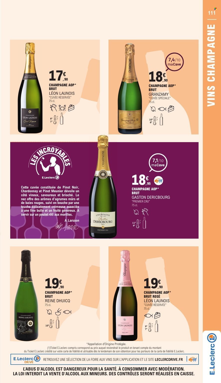Catalogue E.LECLERC - FOIRE AUX VINS (2025-09-27 - 2025-10-11)