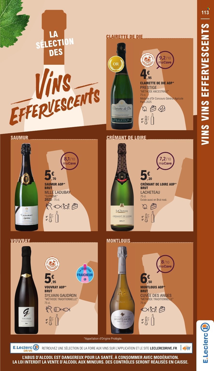Catalogue E.LECLERC - FOIRE AUX VINS (2025-09-27 - 2025-10-11)