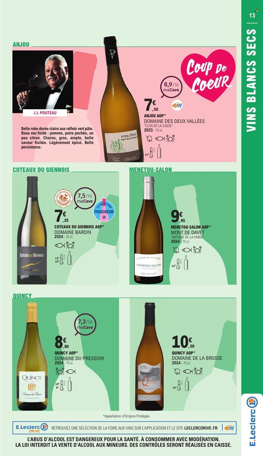 Catalogue E.LECLERC - FOIRE AUX VINS (2025-09-27 - 2025-10-11)