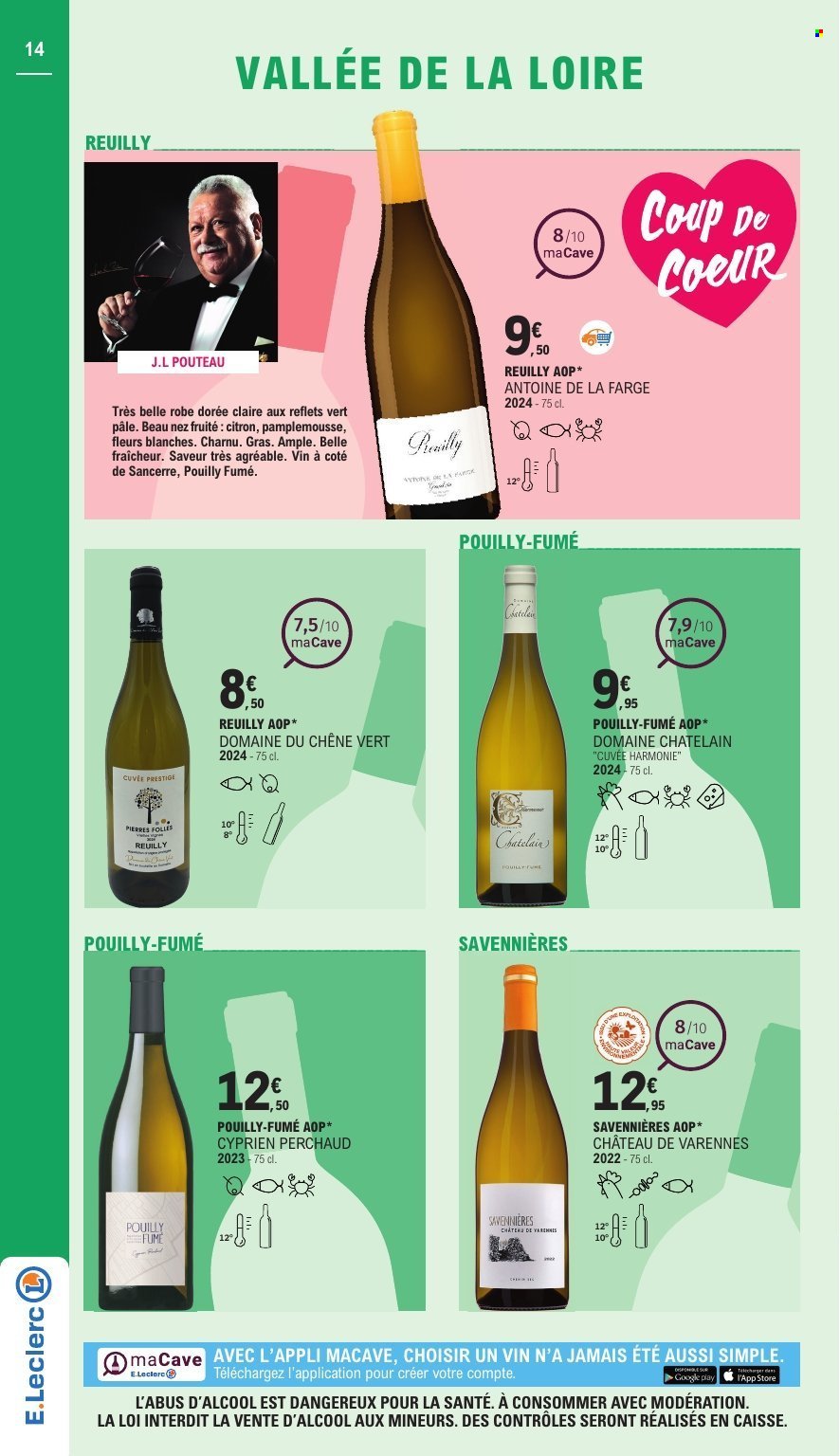 Catalogue E.LECLERC - FOIRE AUX VINS (2025-09-27 - 2025-10-11)