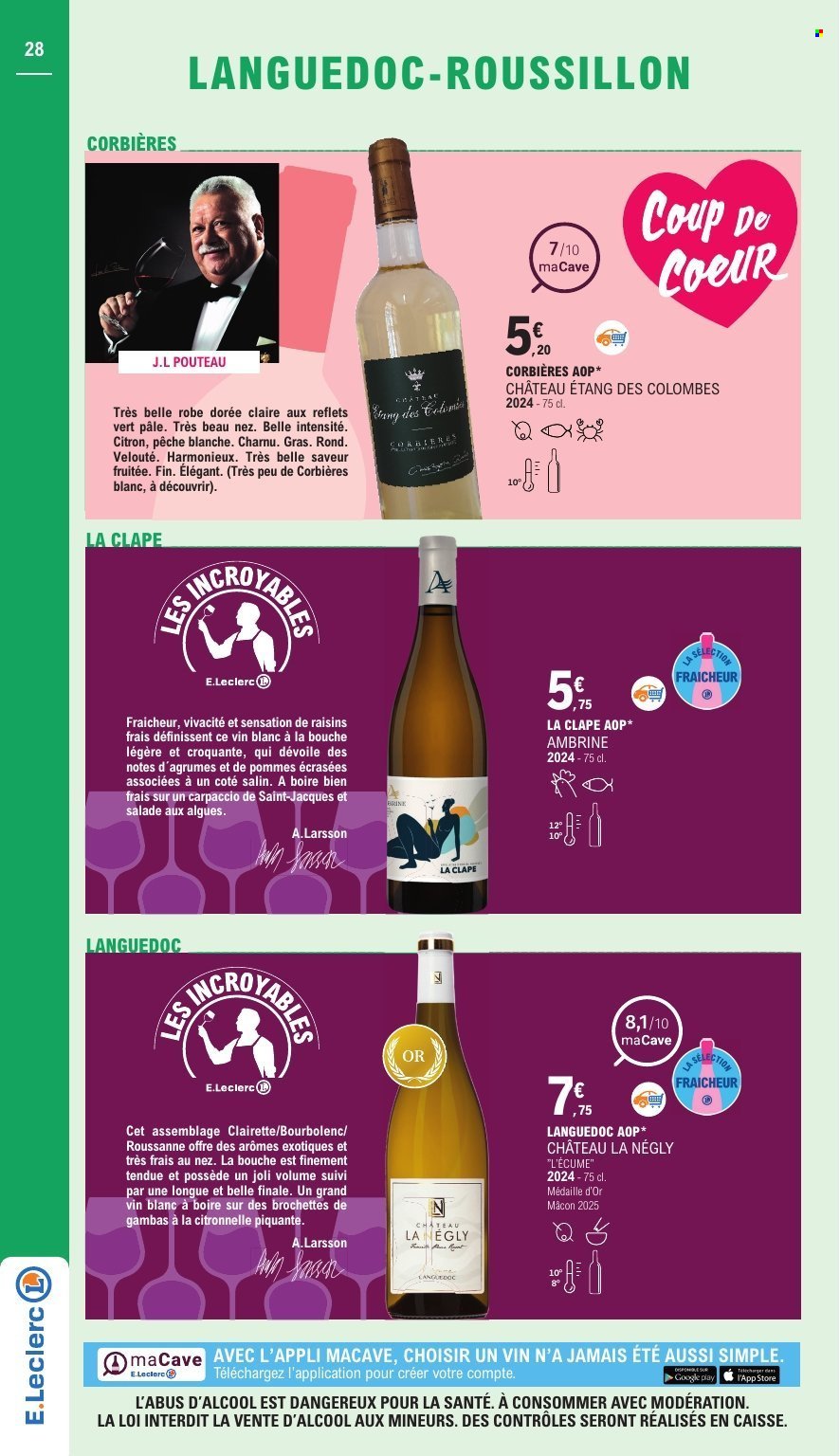Catalogue E.LECLERC - FOIRE AUX VINS (2025-09-27 - 2025-10-11)