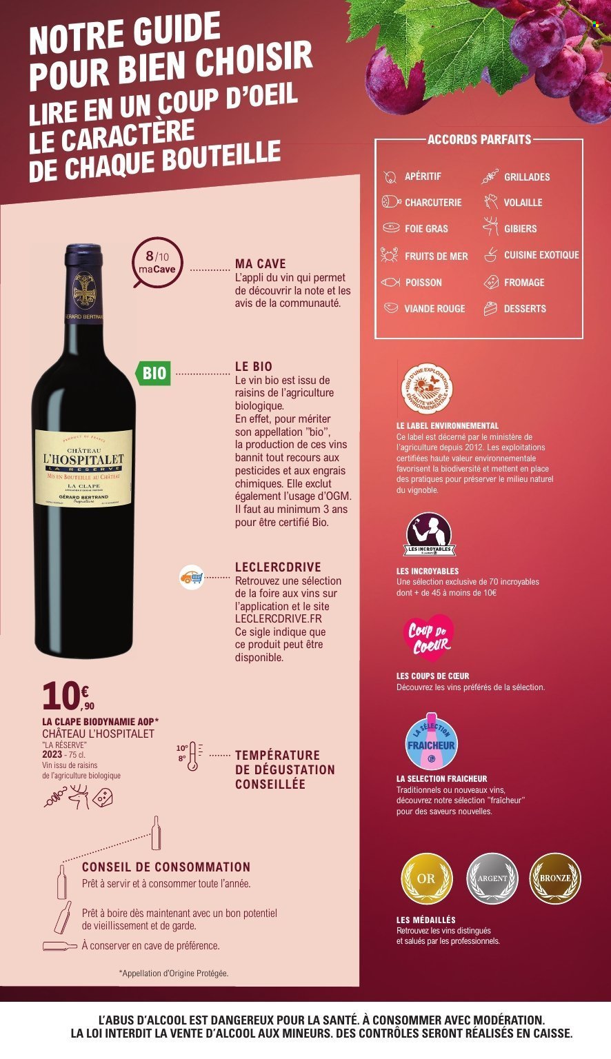 Catalogue E.LECLERC - FOIRE AUX VINS (2025-09-27 - 2025-10-11)