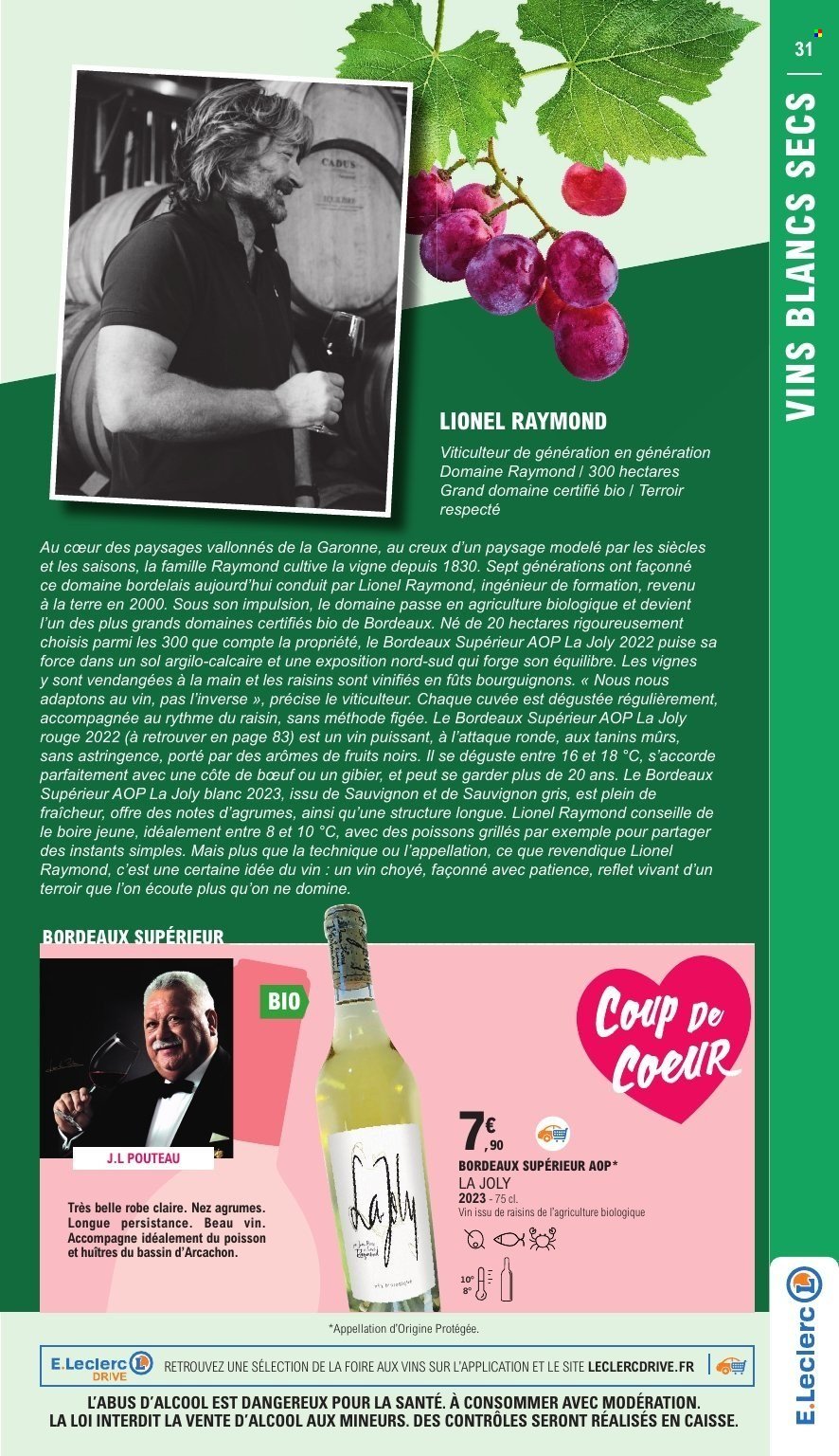 Catalogue E.LECLERC - FOIRE AUX VINS (2025-09-27 - 2025-10-11)
