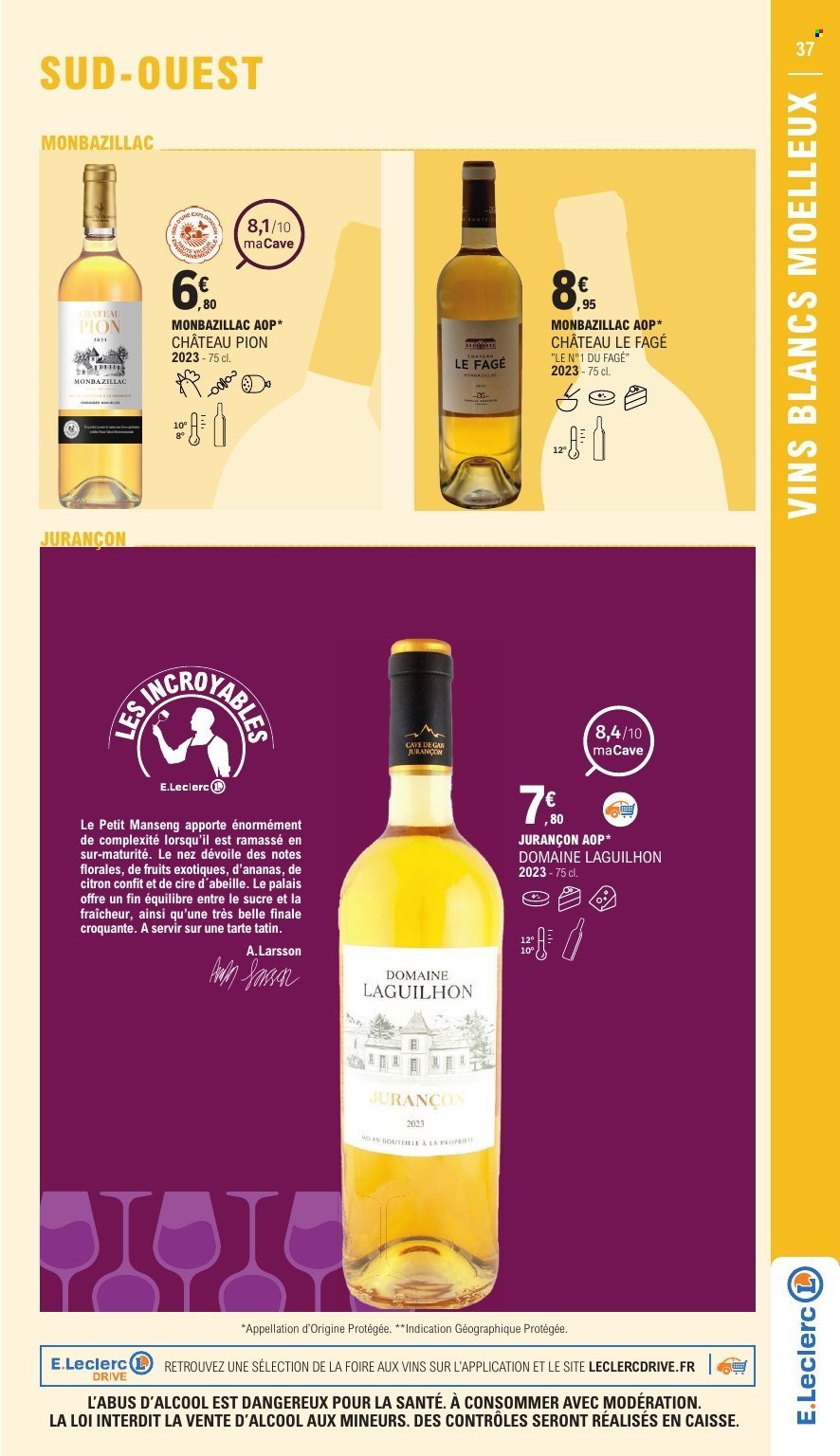 Catalogue E.LECLERC - FOIRE AUX VINS (2025-09-27 - 2025-10-11)