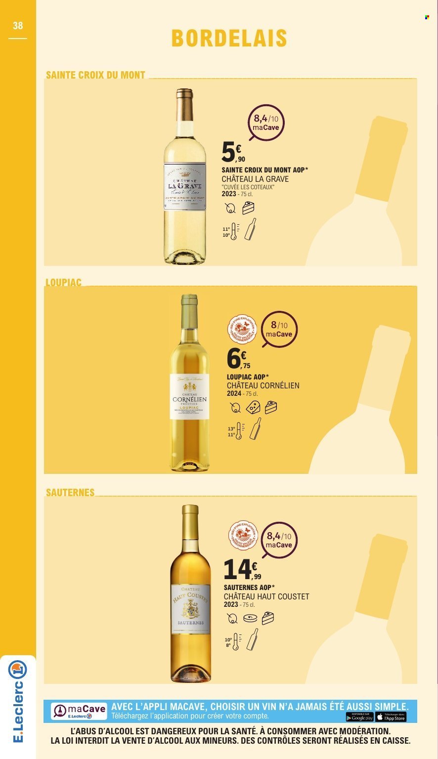 Catalogue E.LECLERC - FOIRE AUX VINS (2025-09-27 - 2025-10-11)