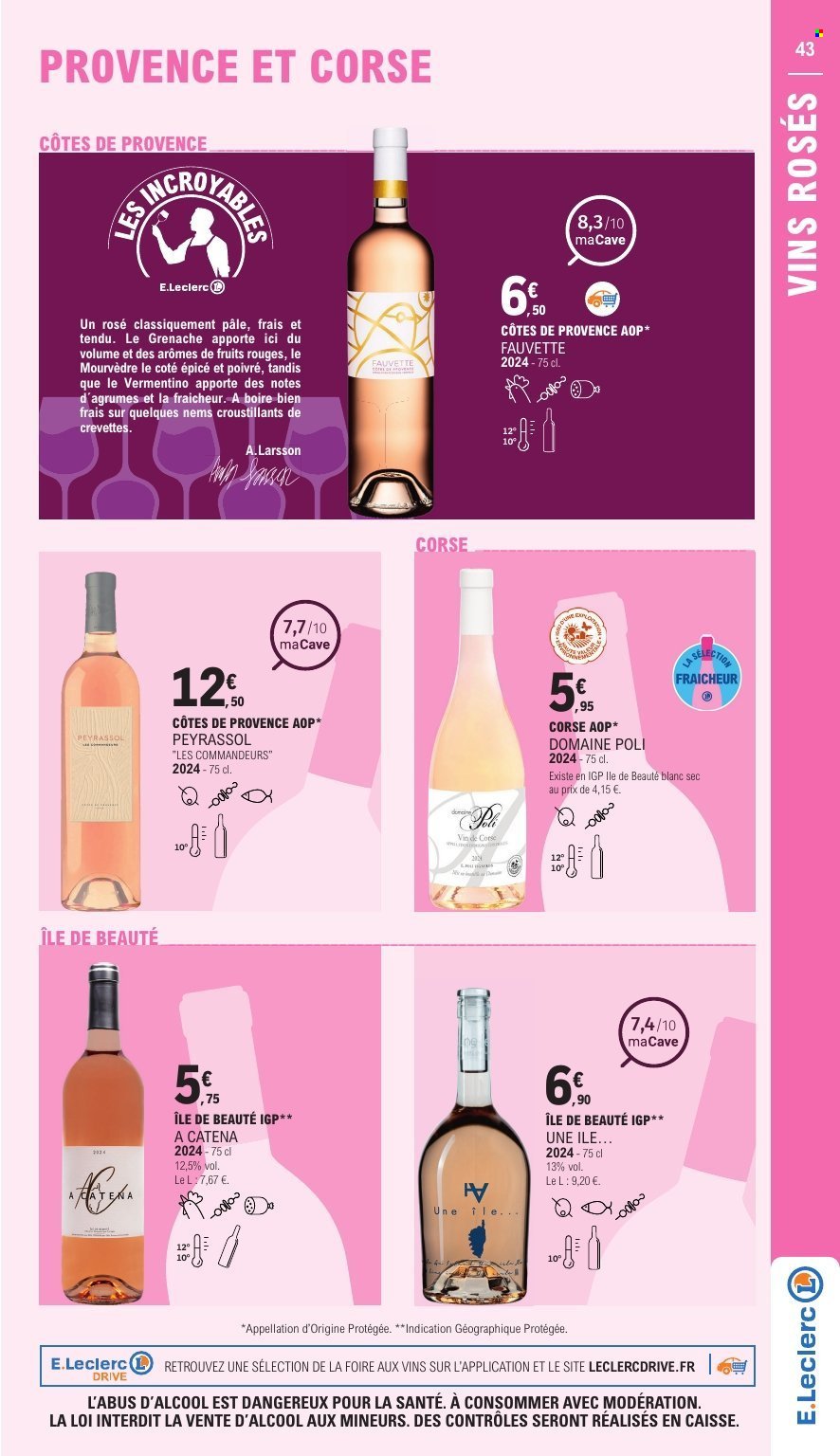 Catalogue E.LECLERC - FOIRE AUX VINS (2025-09-27 - 2025-10-11)