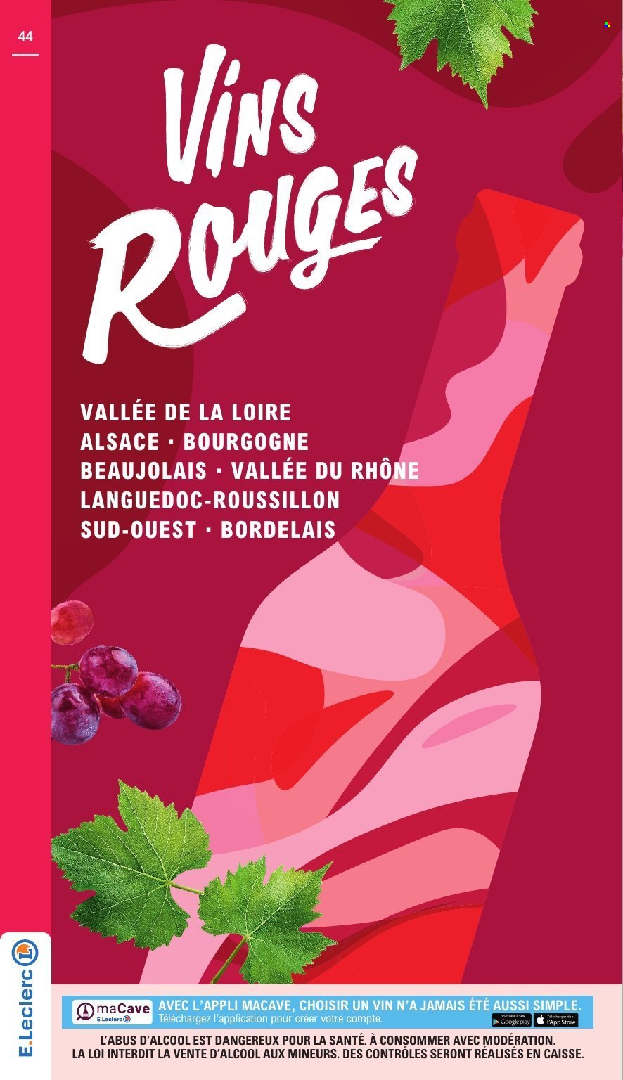 Catalogue E.LECLERC - FOIRE AUX VINS (2025-09-27 - 2025-10-11)
