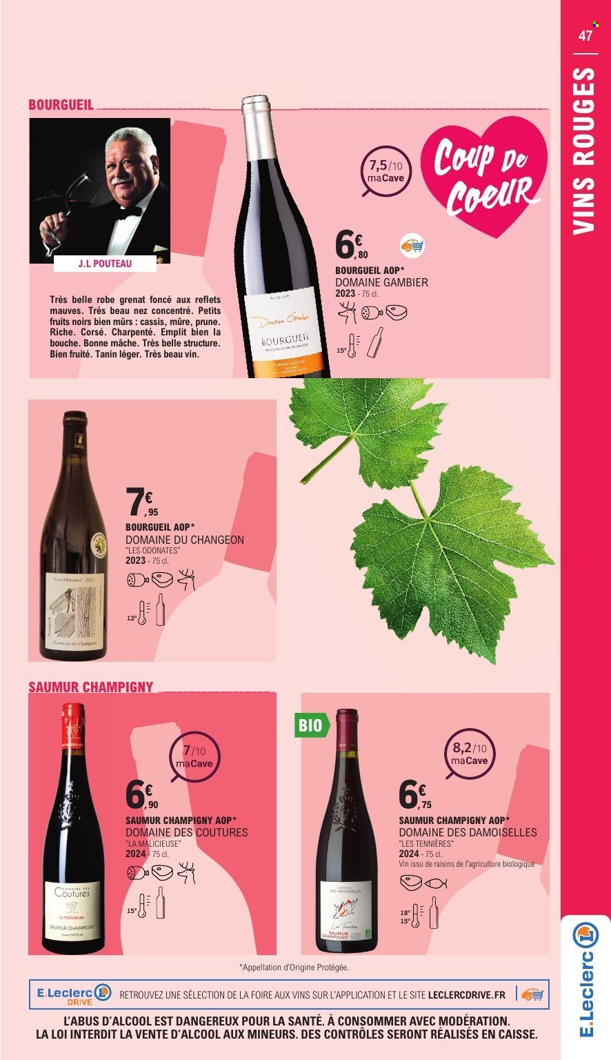 Catalogue E.LECLERC - FOIRE AUX VINS (2025-09-27 - 2025-10-11)