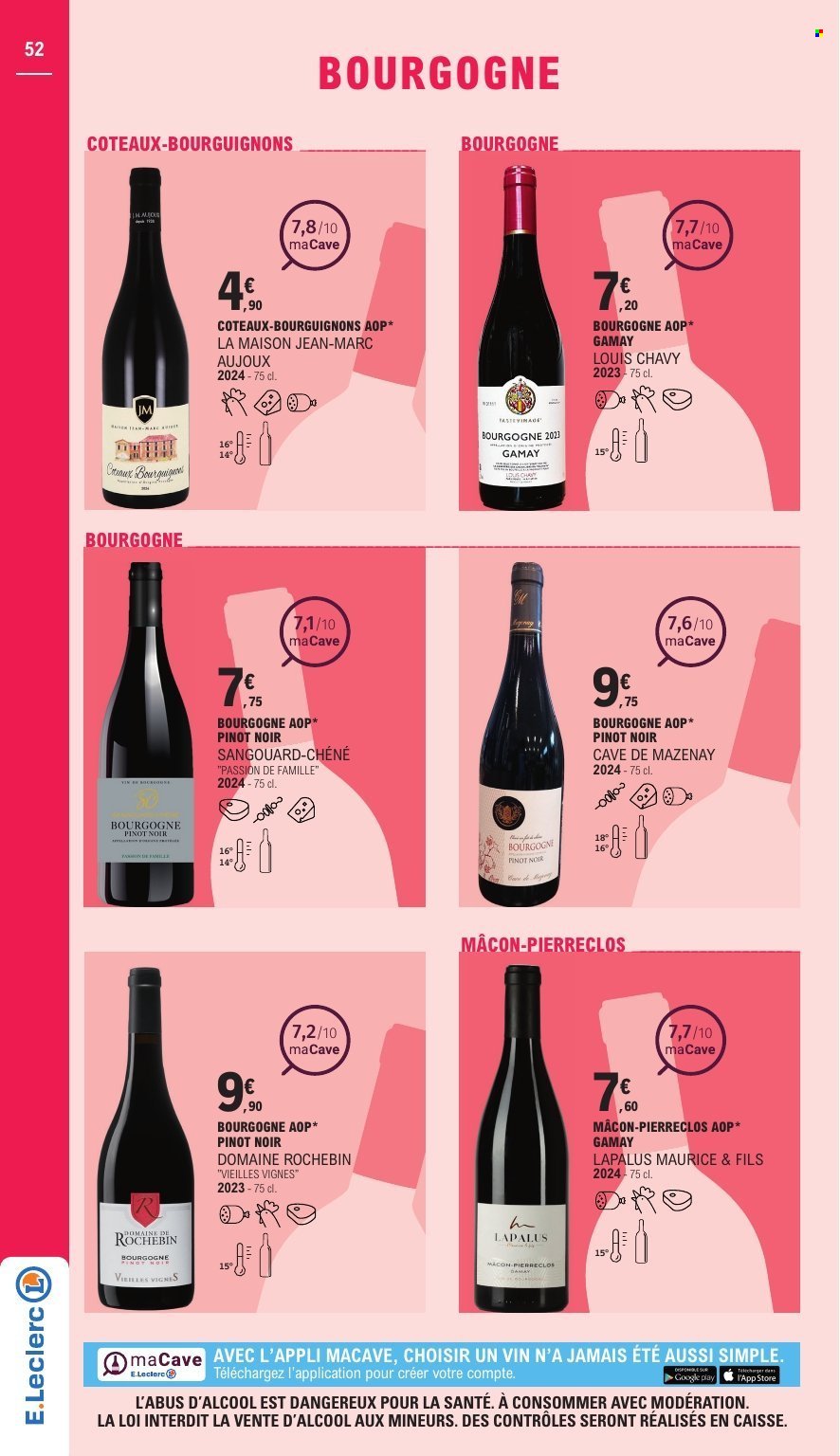 Catalogue E.LECLERC - FOIRE AUX VINS (2025-09-27 - 2025-10-11)
