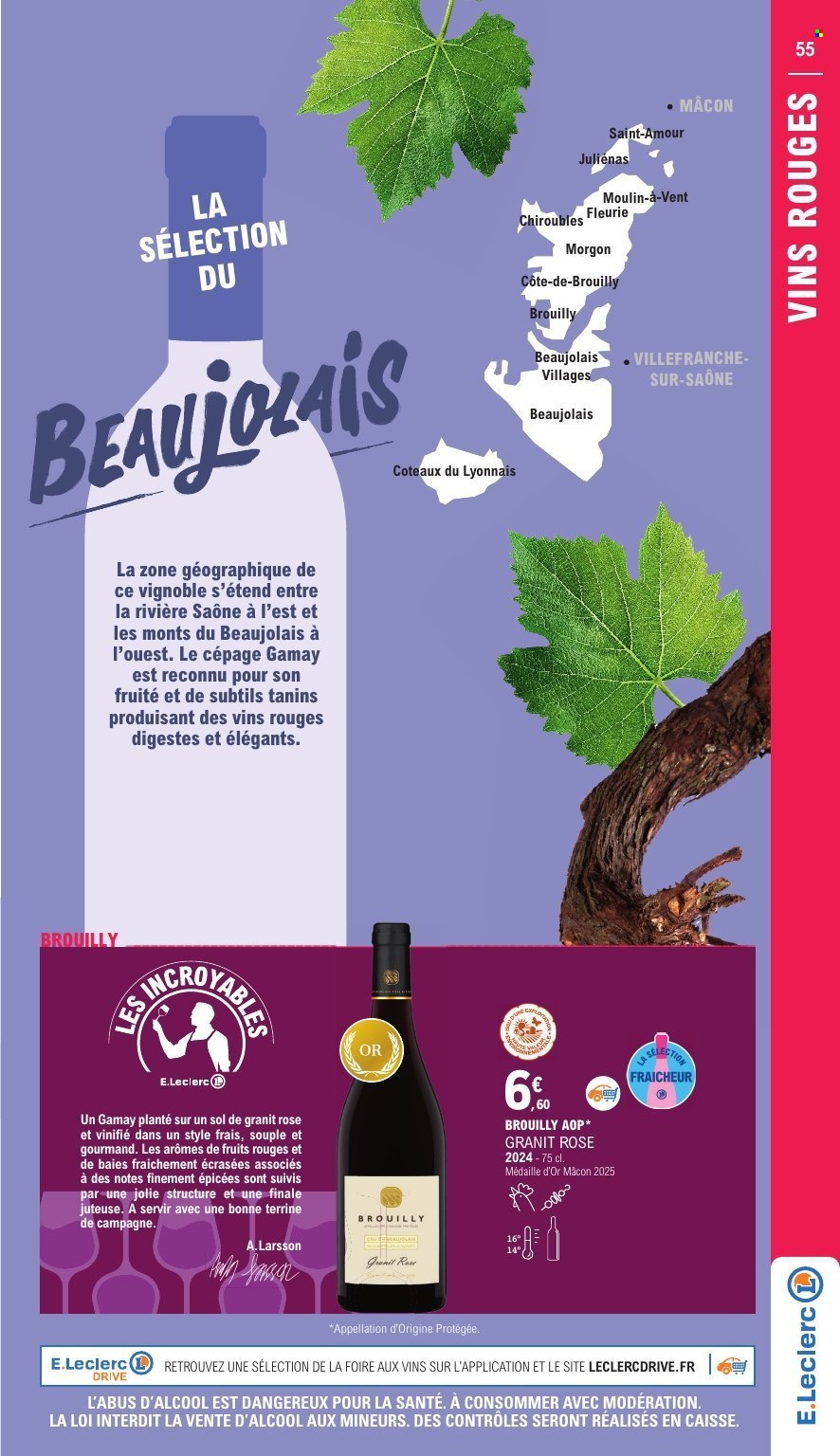 Catalogue E.LECLERC - FOIRE AUX VINS (2025-09-27 - 2025-10-11)