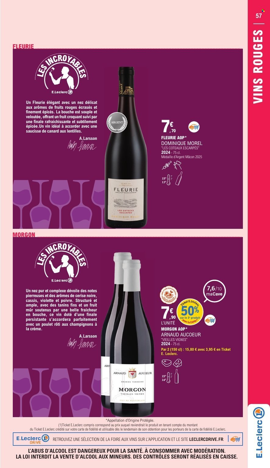 Catalogue E.LECLERC - FOIRE AUX VINS (2025-09-27 - 2025-10-11)