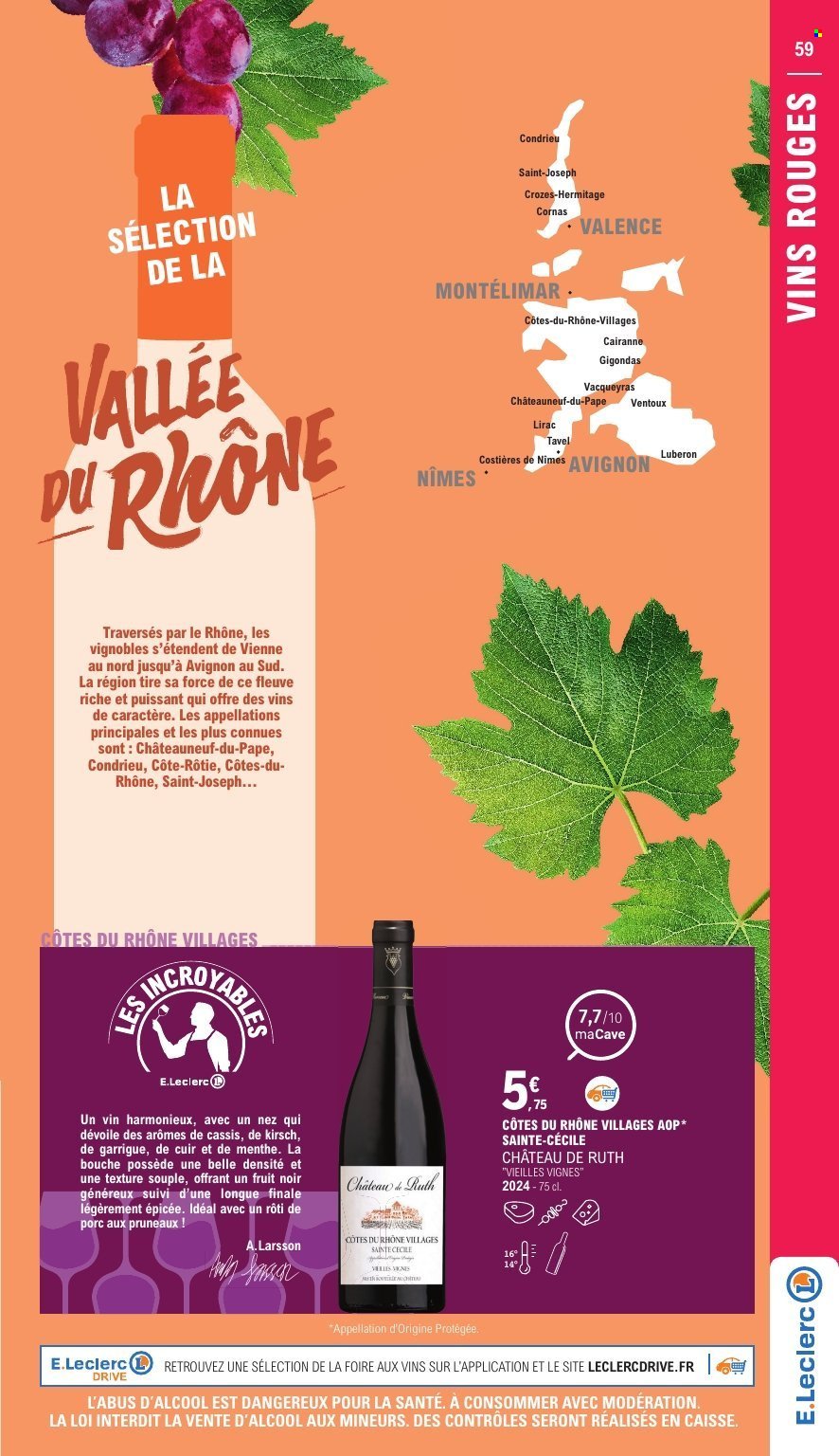 Catalogue E.LECLERC - FOIRE AUX VINS (2025-09-27 - 2025-10-11)