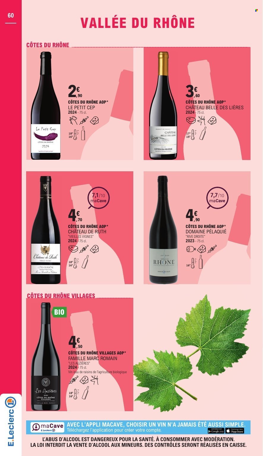 Catalogue E.LECLERC - FOIRE AUX VINS (2025-09-27 - 2025-10-11)