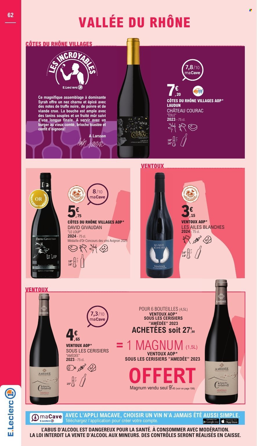 Catalogue E.LECLERC - FOIRE AUX VINS (2025-09-27 - 2025-10-11)