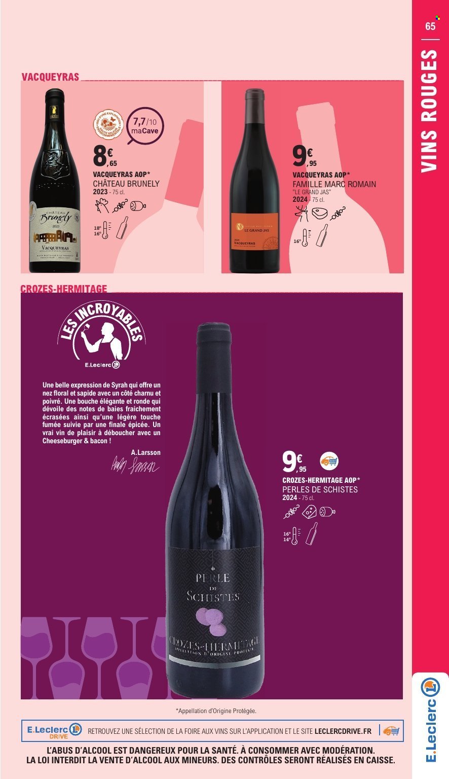 Catalogue E.LECLERC - FOIRE AUX VINS (2025-09-27 - 2025-10-11)