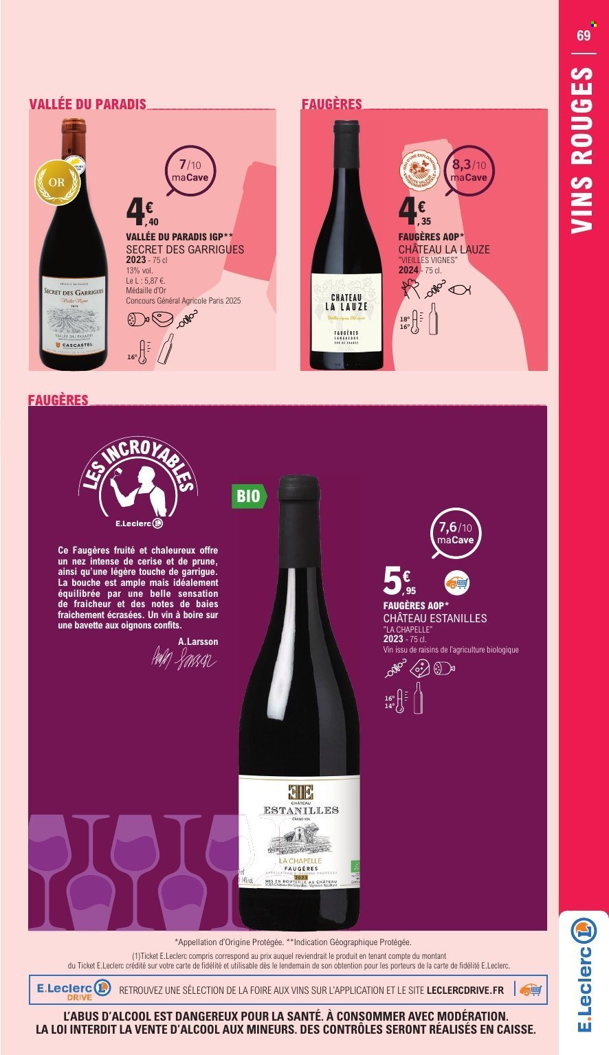 Catalogue E.LECLERC - FOIRE AUX VINS (2025-09-27 - 2025-10-11)