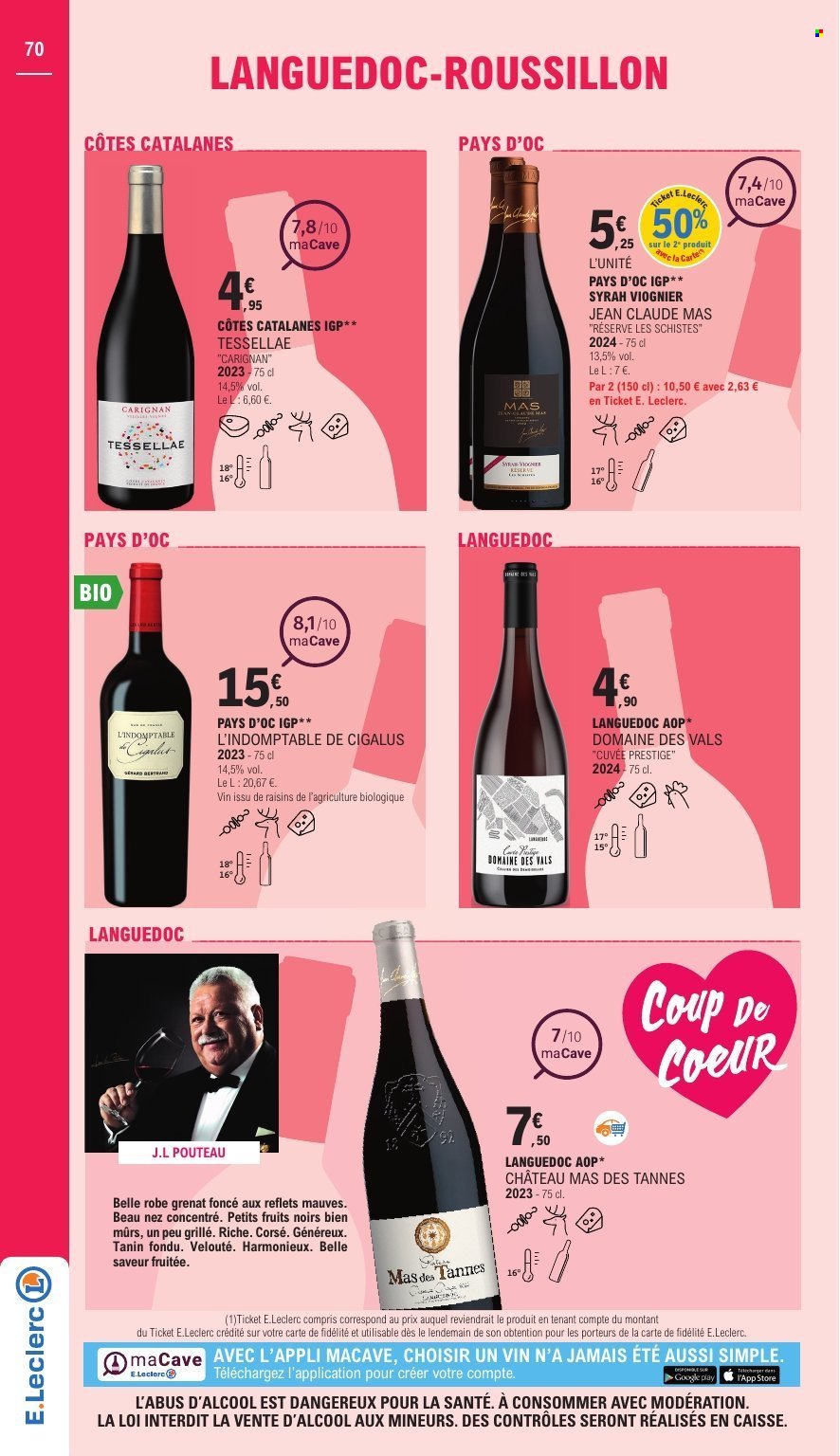 Catalogue E.LECLERC - FOIRE AUX VINS (2025-09-27 - 2025-10-11)