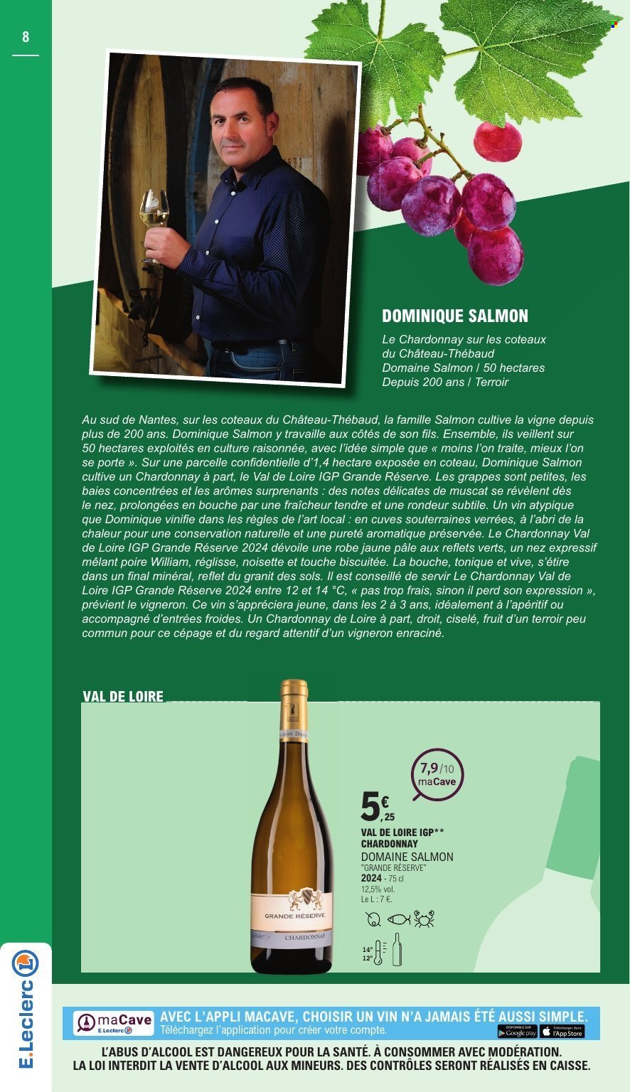 Catalogue E.LECLERC - FOIRE AUX VINS (2025-09-27 - 2025-10-11)