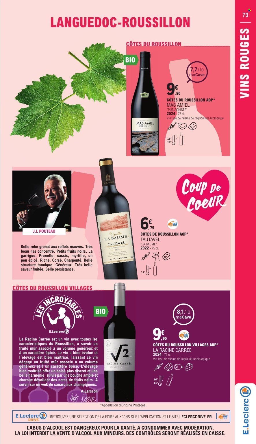 Catalogue E.LECLERC - FOIRE AUX VINS (2025-09-27 - 2025-10-11)