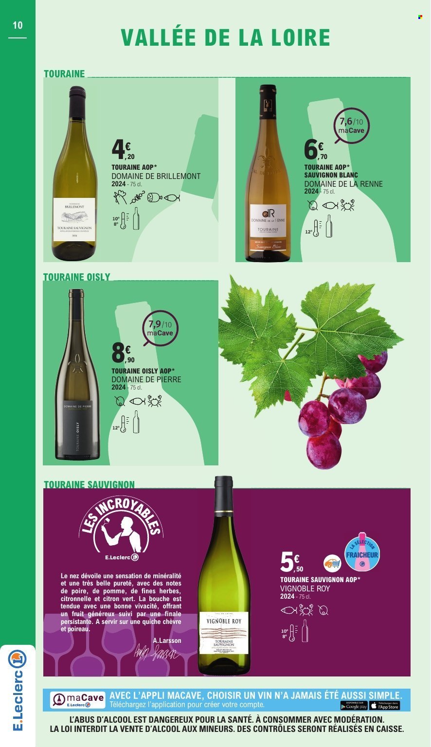Catalogue E.LECLERC - FOIRE AUX VINS (2025-09-27 - 2025-10-11)