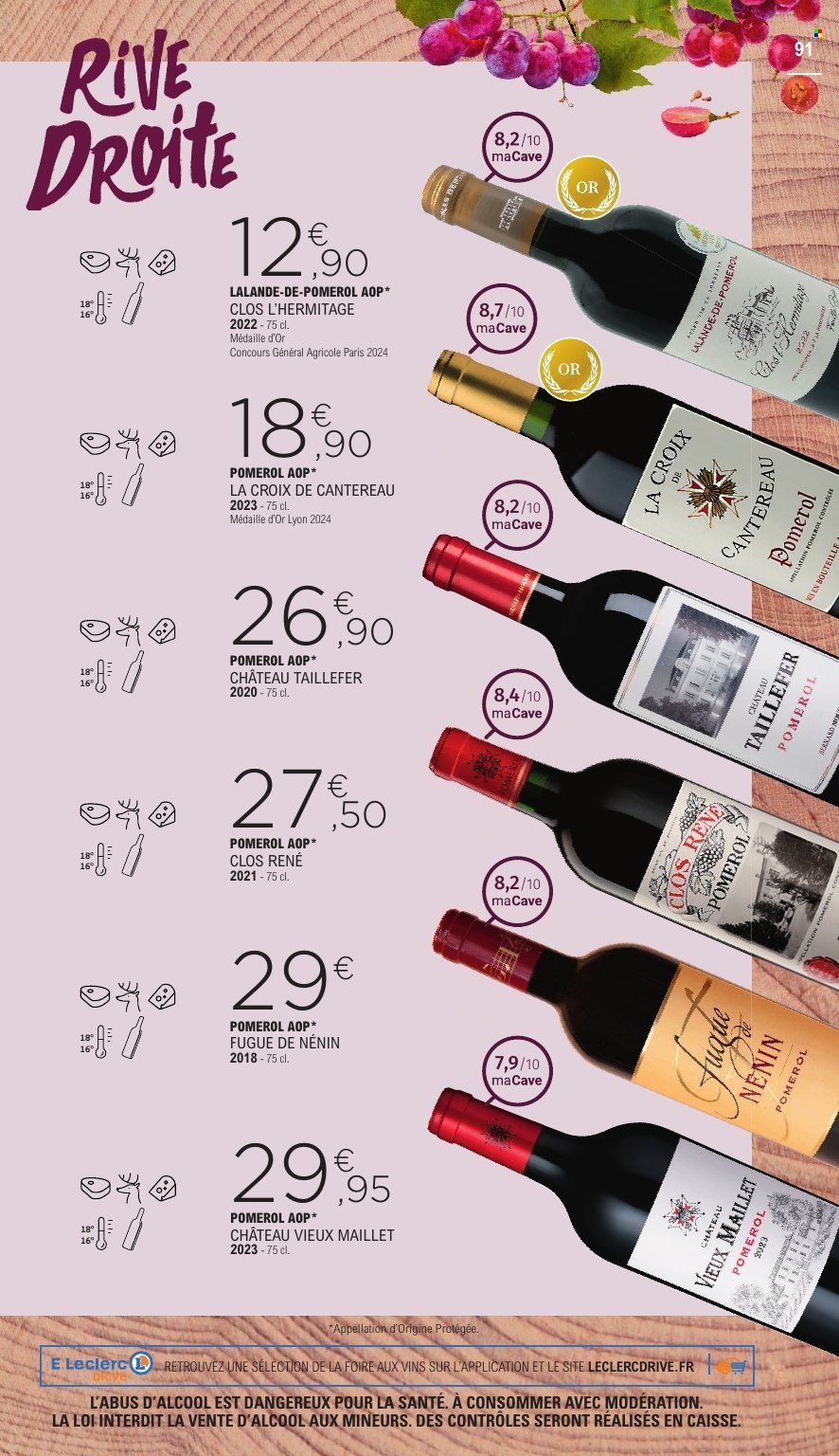Catalogue E.LECLERC - FOIRE AUX VINS (2025-09-27 - 2025-10-11)