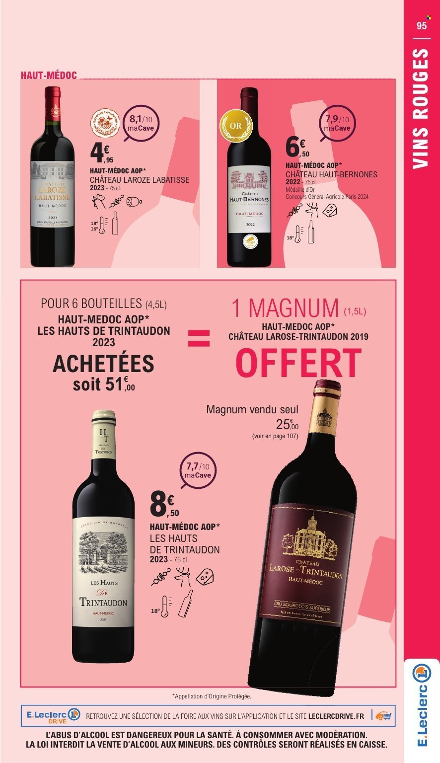Catalogue E.LECLERC - FOIRE AUX VINS (2025-09-27 - 2025-10-11)