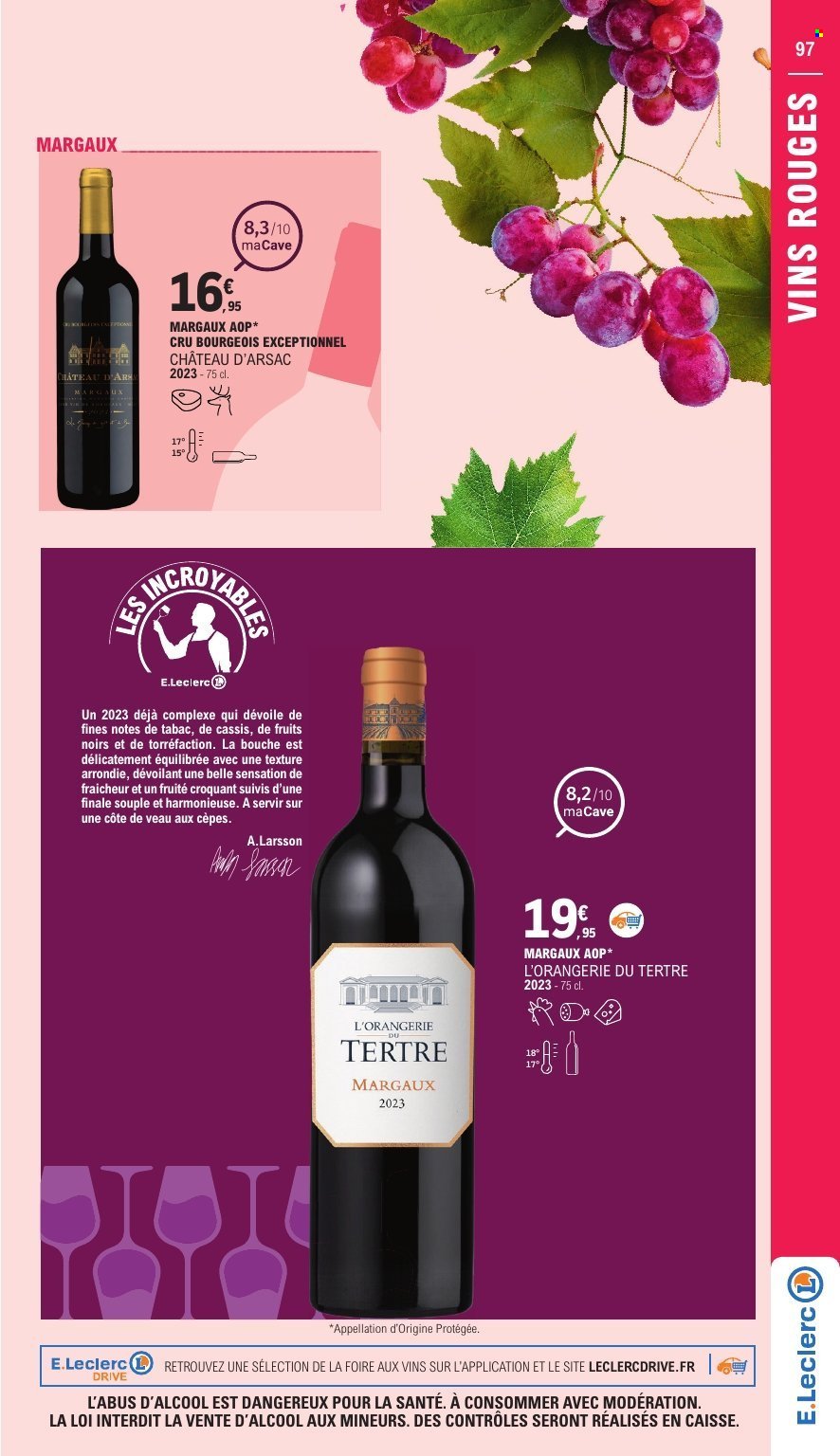 Catalogue E.LECLERC - FOIRE AUX VINS (2025-09-27 - 2025-10-11)