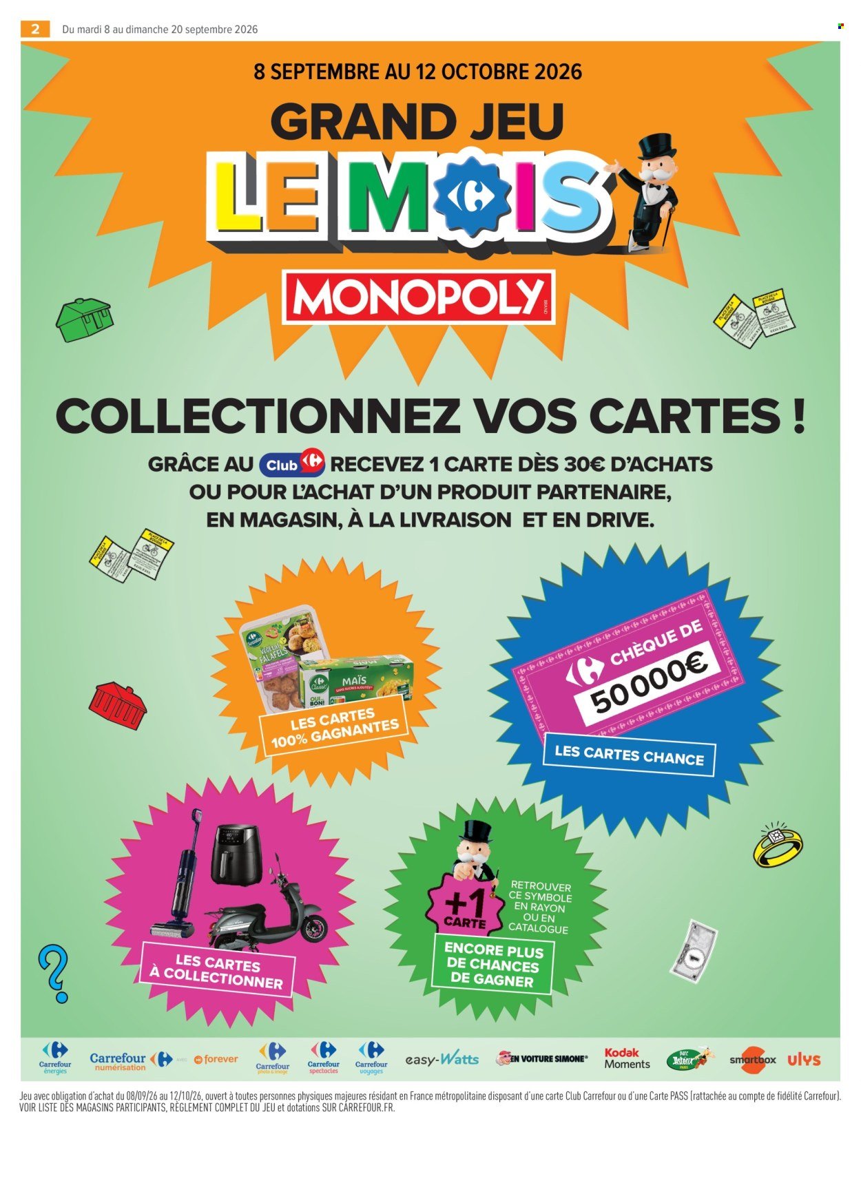 Catalogue CARREFOUR CONTACT - LE MOIS MONOPOLY
