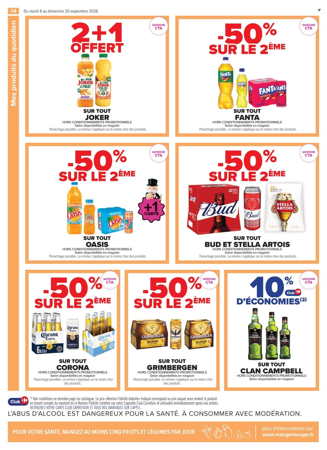 Catalogue CARREFOUR CONTACT - LE MOIS MONOPOLY