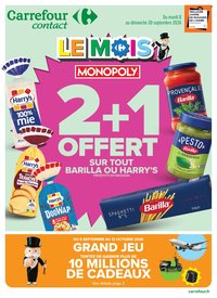 Catalogue CARREFOUR CONTACT - LE MOIS MONOPOLY