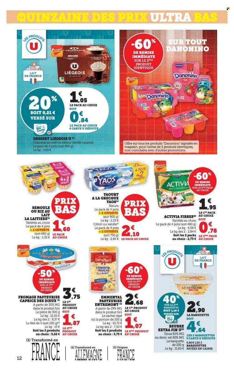 Catalogue U EXPRESS - Quinzaine des prix ultra bas Spécial rentrée (2025-08-19 - 2025-08-31)
