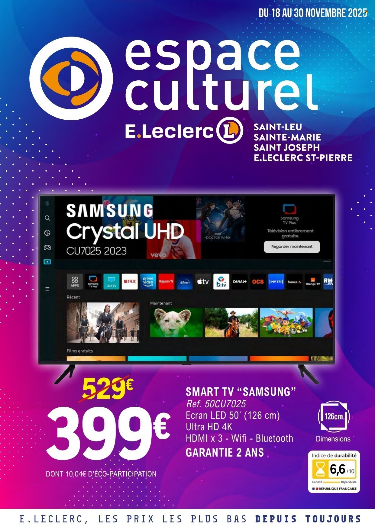 Catalogue E.LECLERC - Du mardi 18 novembre 2025