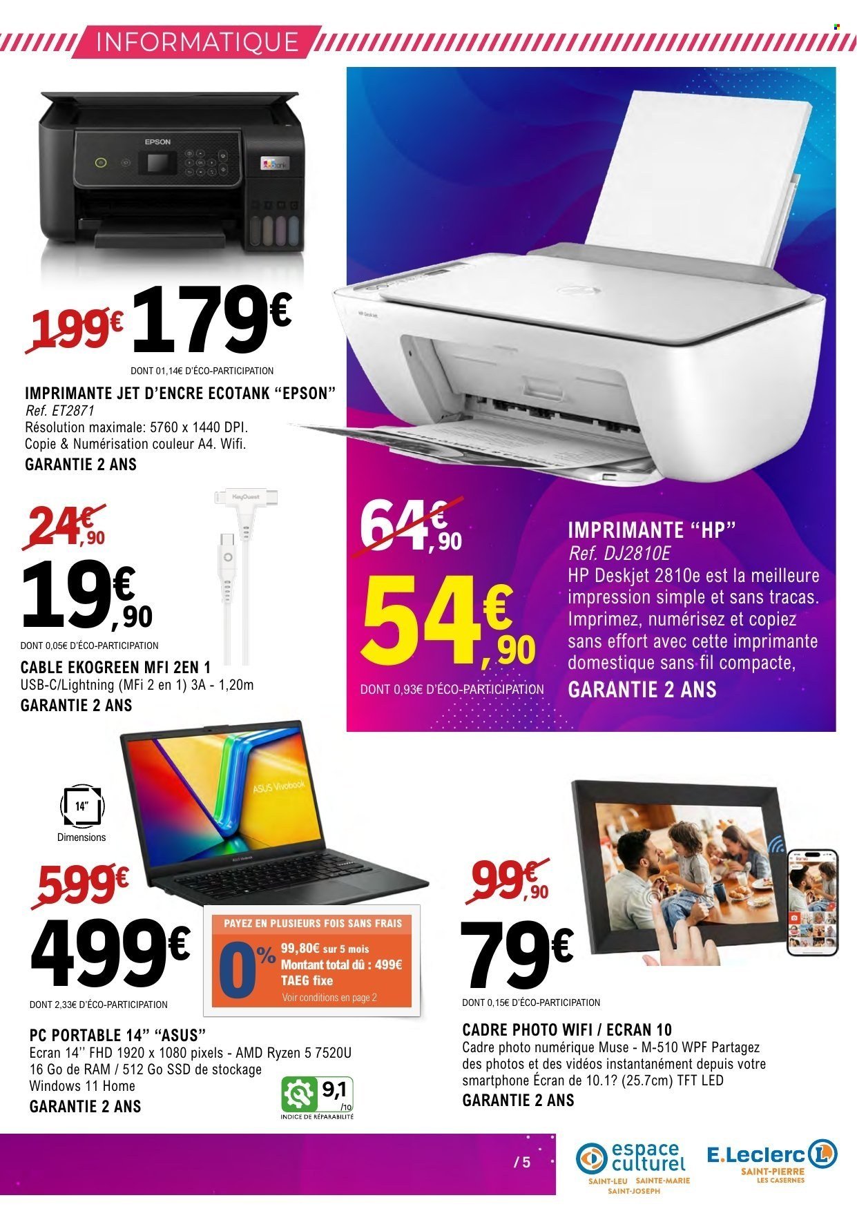 Catalogue E.LECLERC - Du mardi 18 novembre 2025