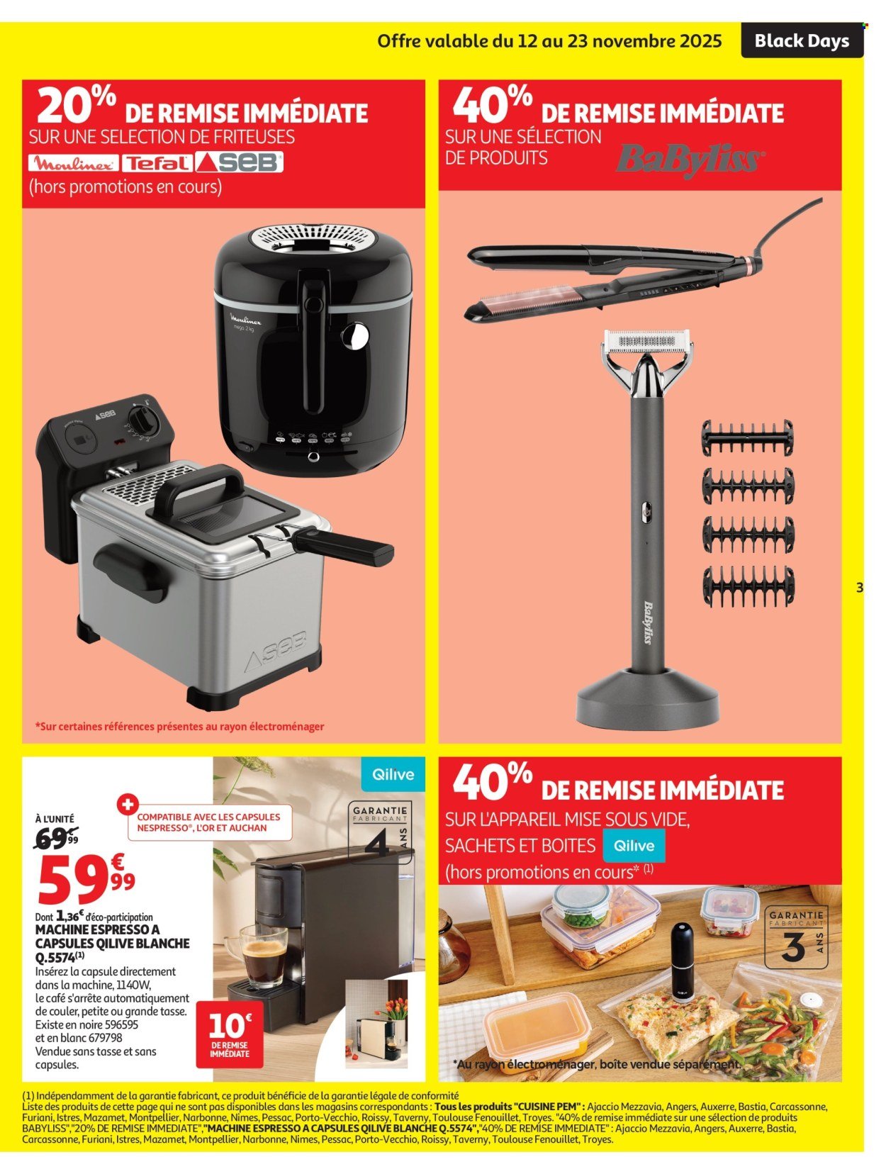 Catalogue AUCHAN - Les Black Days c'est parti !