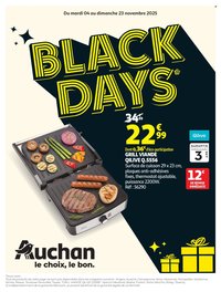 Catalogue AUCHAN - Les Black Days c'est parti !