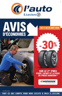 Catalogue E.LECLERC - AVIS D'ECONOMIE