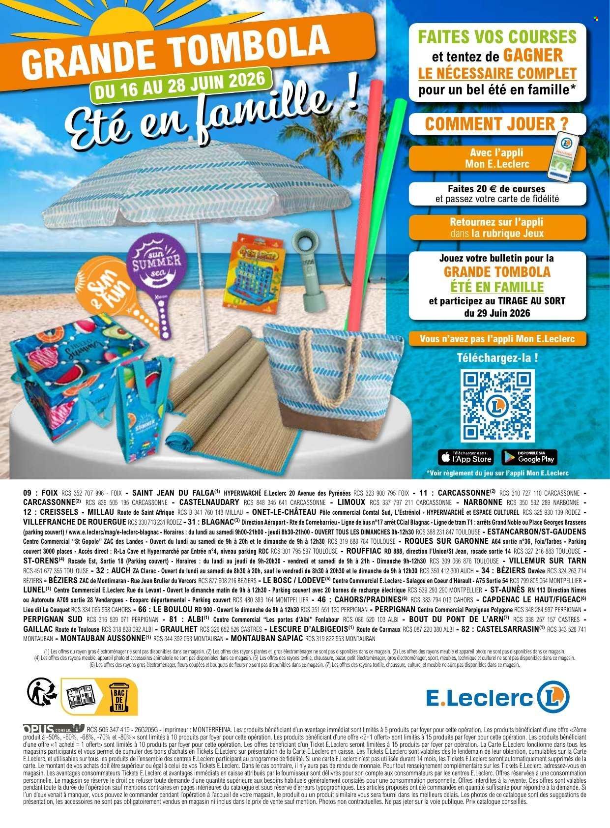Catalogue E.LECLERC - TRAFIC POUVOIR ACHAT