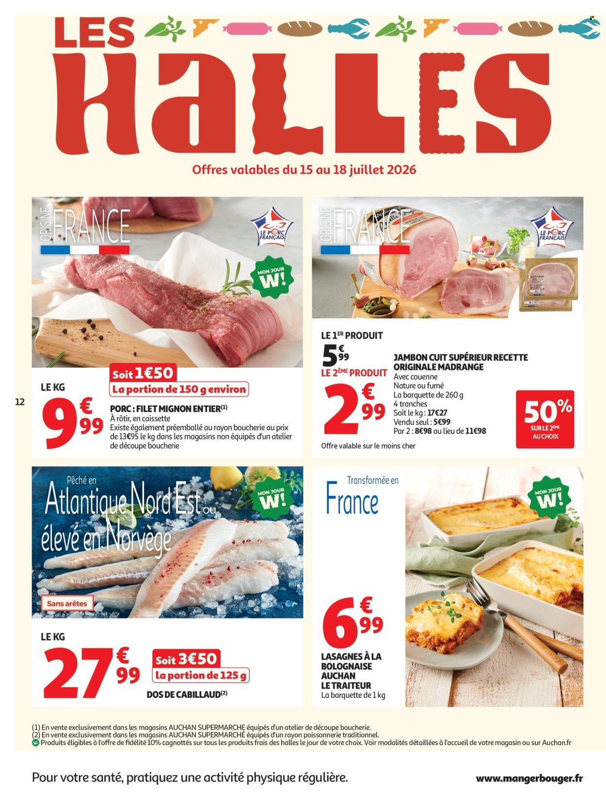Catalogue AUCHAN - Petit dej, goûter super