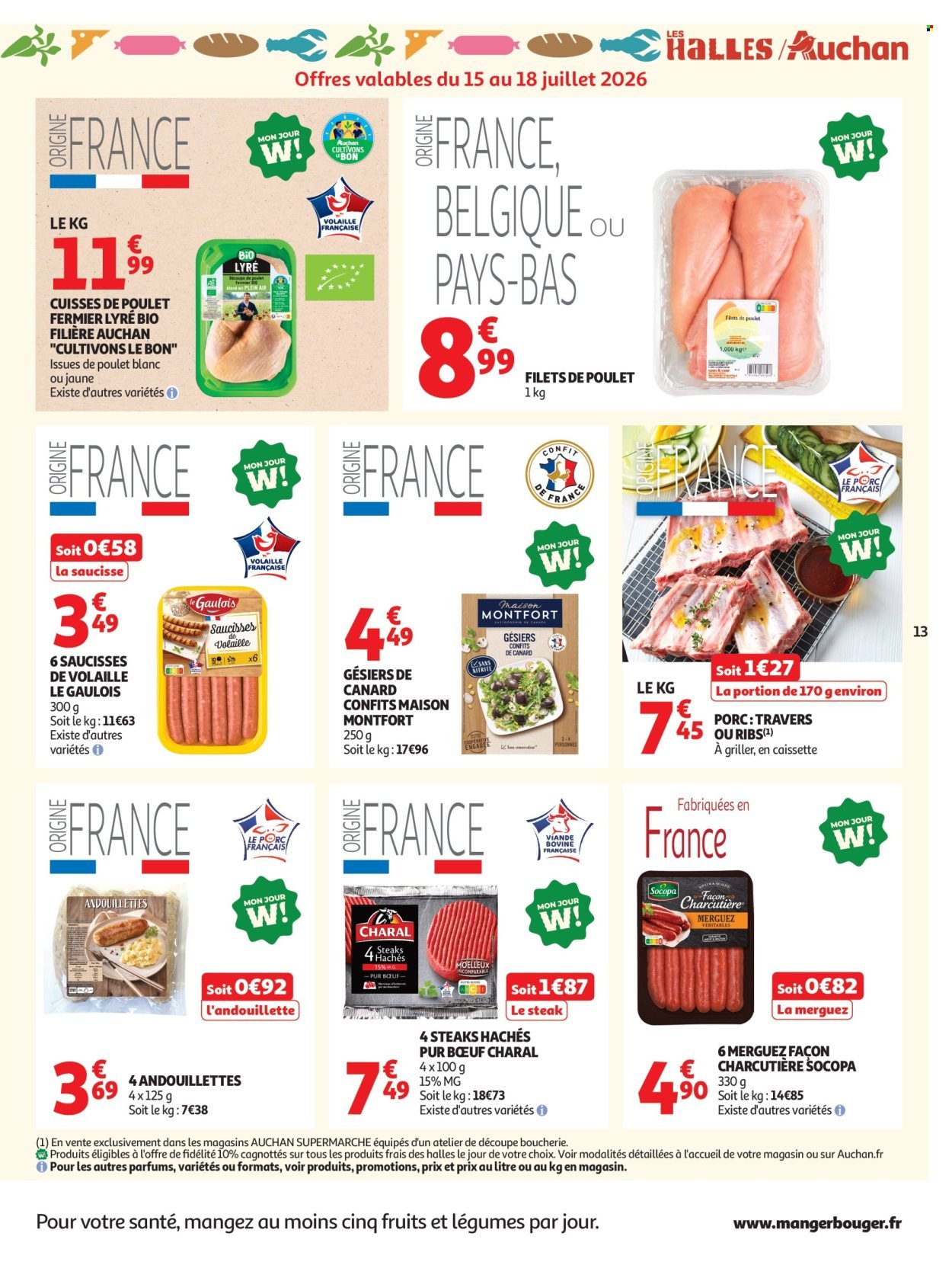 Catalogue AUCHAN - Petit dej, goûter super