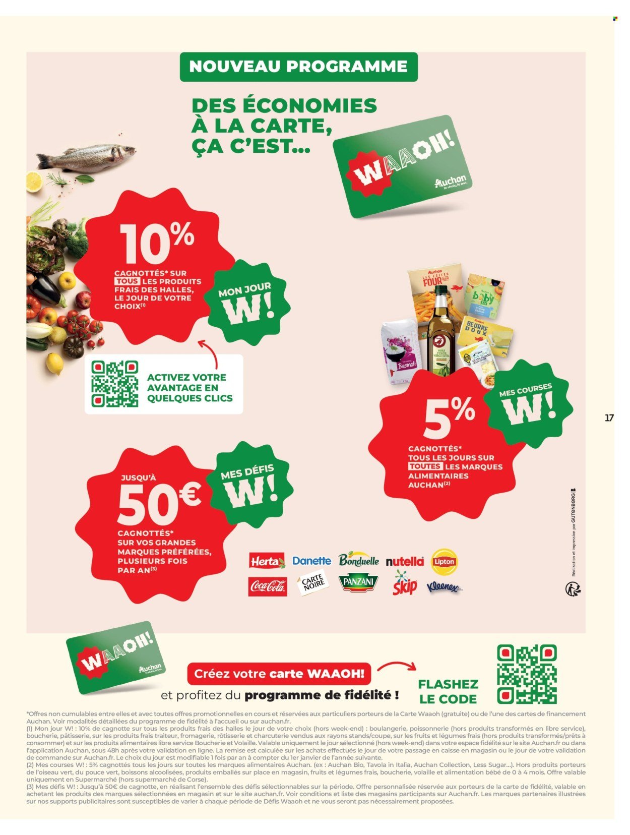 Catalogue AUCHAN - Petit dej, goûter super
