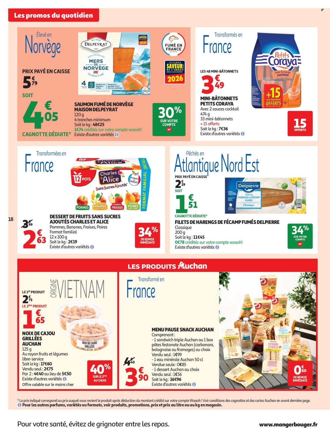 Catalogue AUCHAN - Petit dej, goûter super