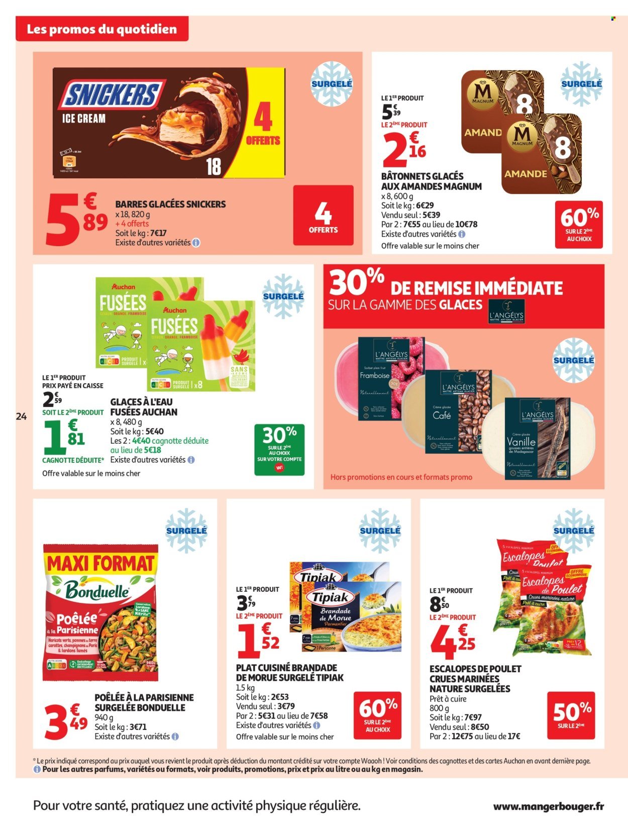 Catalogue AUCHAN - Petit dej, goûter super